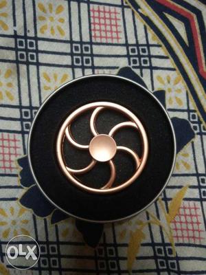Round Grey Fidget Spinner