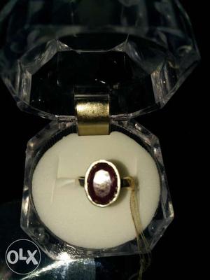Ruby Stone with Ring