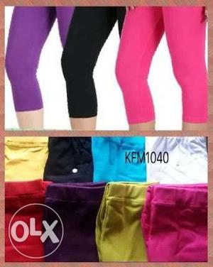 Stretchable capris fits upto to 2xl