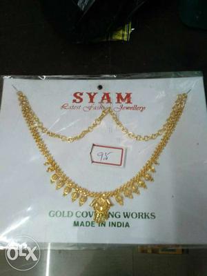 Syam Gold Necklace