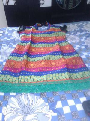 Xl kurti with amazing work