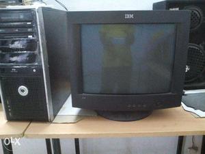 1 IBM Black CRT Monitors - High Quality - Best Price 17"