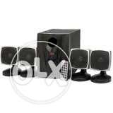 4.1 Black Multimedia Speakers
