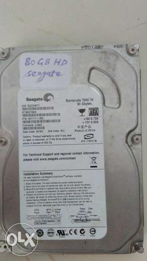 80/GB Seagate HDD