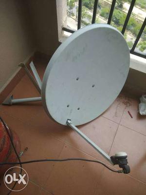 Airtel Dish with set top box remote &  mtr