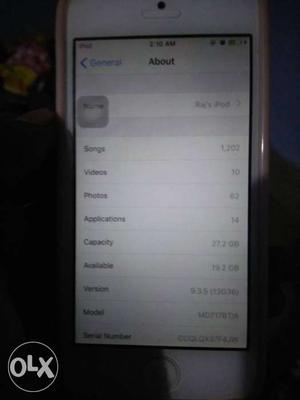 Apple ipod 5th gen 32 gb
