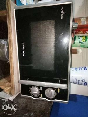 Black Electrolux Microwave Oven