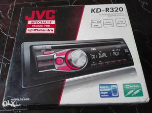 Black JVC KD-R320 CD Receiver Box