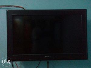 Black Sony Flat Screen Wall Mount Tv