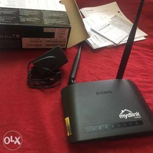 DLINK router for Broadband connection with box