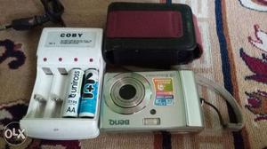 Gray BenQ Compact Camera Set