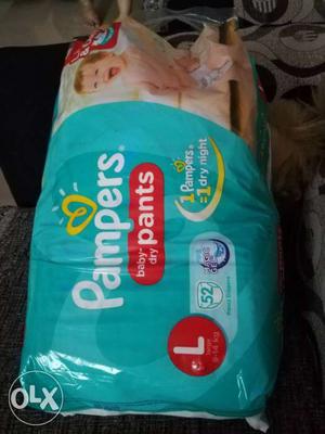 L size diapers unused almost 40 piece in box only