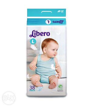 Libero Large diapers - 38 pieces pack
