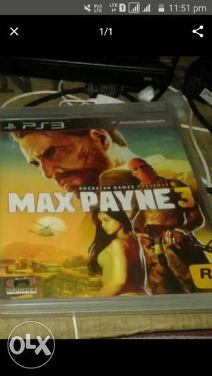 PS3 Max Payne 3 Game Case Screenshot