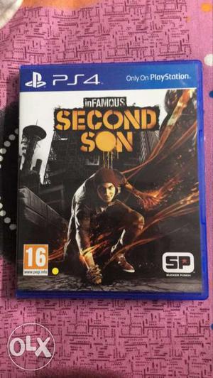PS4 infamous second son. Price negotiable. Only sale.