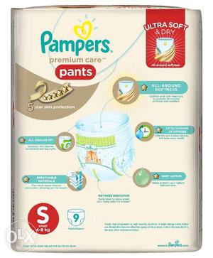 Pampers premium pants medium size