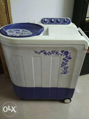 Purple Top-load Washing Machine