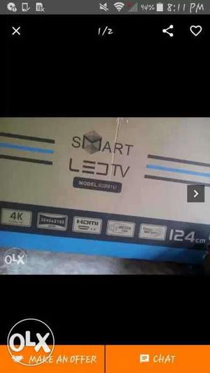 Samsung 40 inches smart tv with bill for just rs