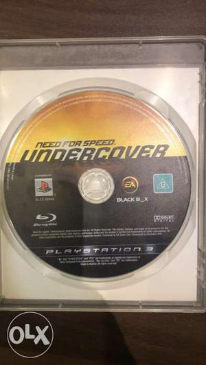 Sony PS3 Need For Speed Undercover Game Disc