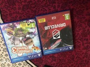Two Sony PS4 Game Cases