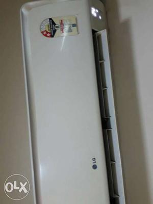 White LG Split Type Air Conditioner