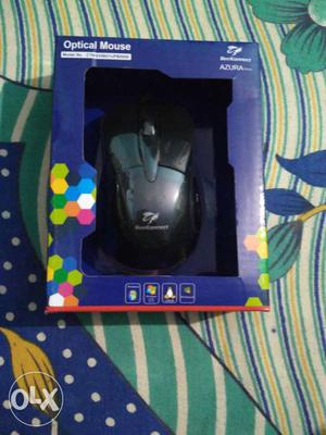 Black Azura Optical Mouse In Box