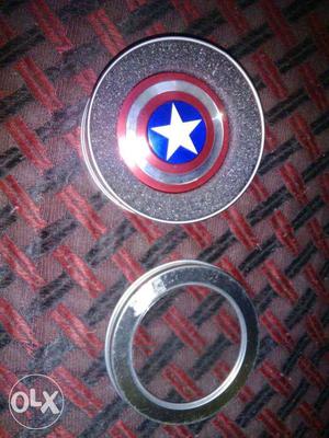 Captain America Fidget Spinner In Case