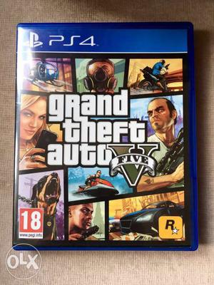 Grand Theft Auto Five PS4 Game