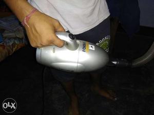 Gray And Black Handheld Vacuum Cleaner