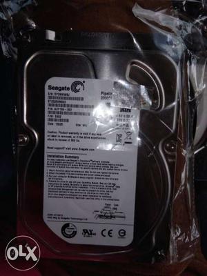 Seagate hard disk 500 gb un use new peace.pack