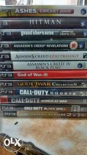 Sony PS3 Game Case Collection