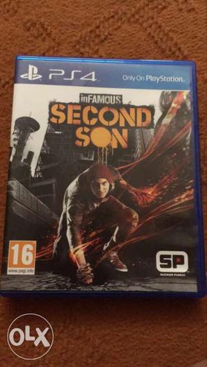 Sony PS4 Infamous Second Son Game Case