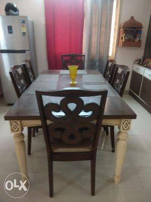 Stylish Dining table at throw away price, Bought from