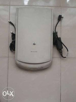 White HP Electronic Device