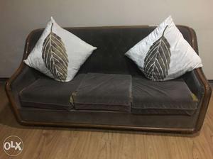 1 large sofa and 2 small one. good condition.
