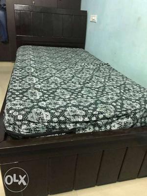 3x6 bed + godrej ortho mattress