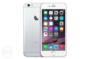 7-8 Months Used Iphone 6S - Silver 16GB,with all