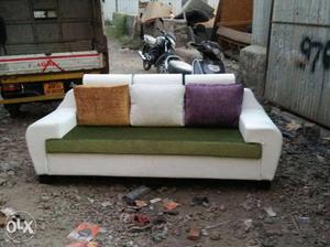 Beautiful sofa with comfortable space buy brand