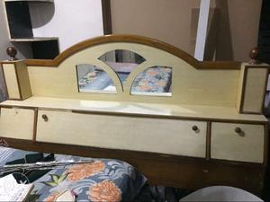 Bed back for sale with storage