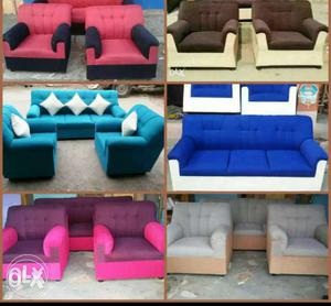 Brand new sofa set available with different
