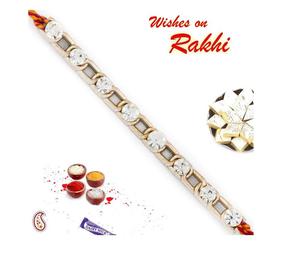 Buy Fancy bracelet rakhi online in India Ahmedabad