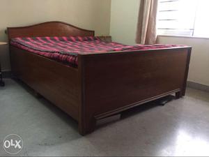Double Bed with Storage / Cotton Mattress