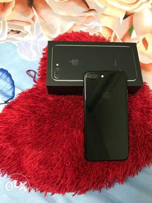 Iphone 7 plus 128 gb jet black full kit with box