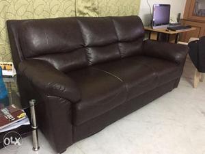 Leatherite sofa 3+1+1