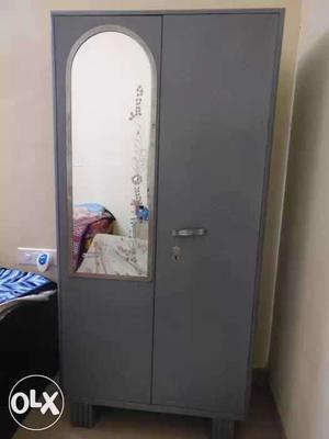 Metal medium size almirah with internal locker