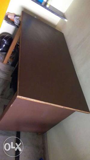 Multipurpose Strong Brown Wooden Desk