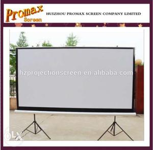 Projector screen with Dual Tripod stand