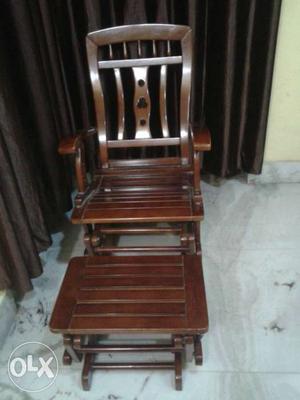 Rocking Chair With Rocking Stool Made by High