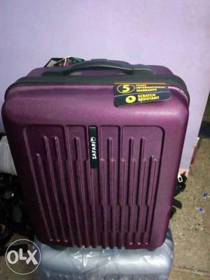Safari Purple Travel Luggage