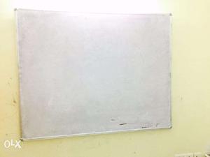 White teaching board 5ft X 4 ft just a month old